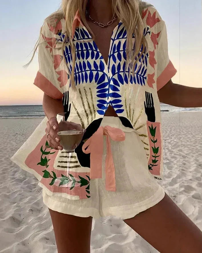 AZURE | Conjunto coordinado de verano