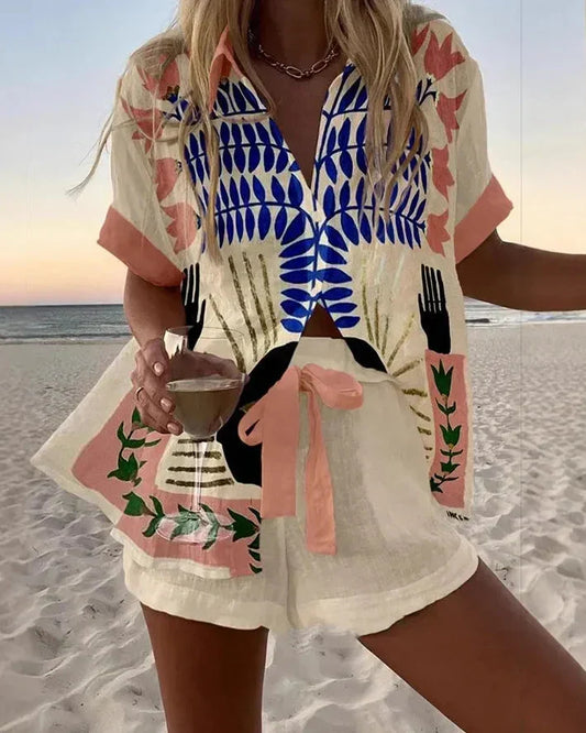 AZURE | Conjunto coordinado de verano
