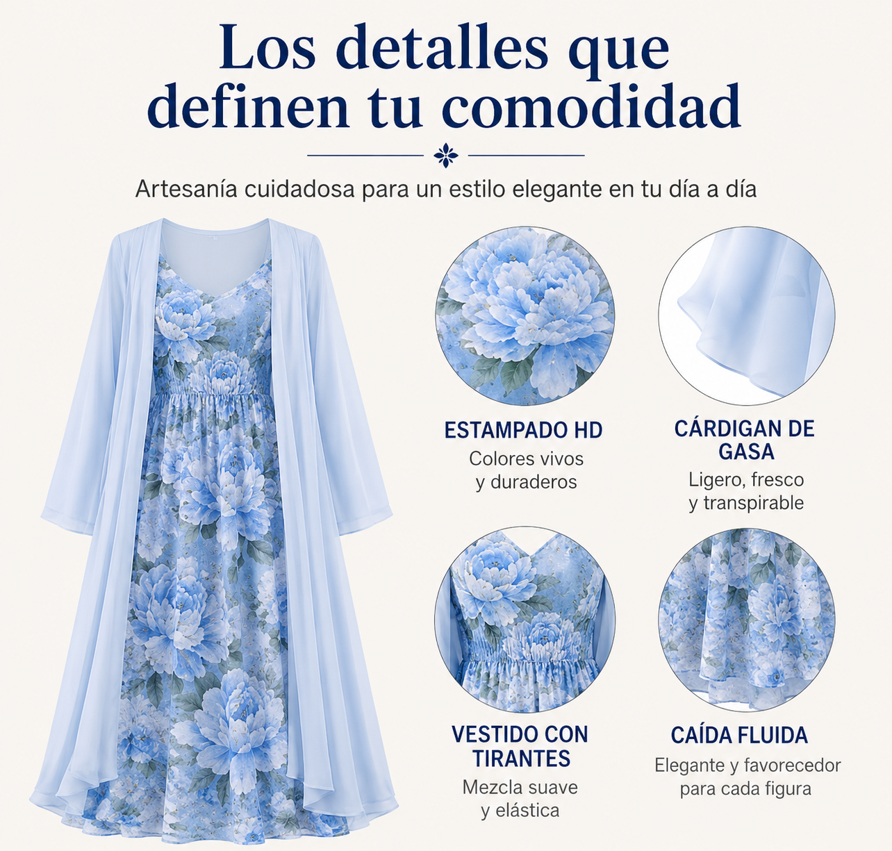 🌸👗Elegante conjunto de dos piezas con estampado floral para mujer: el look perfecto para las vacaciones de verano✨