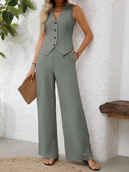 Sofía | Conjunto Chaleco + Pantalón de regalo