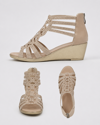 Julia™ Sandalias elegantes con brillo