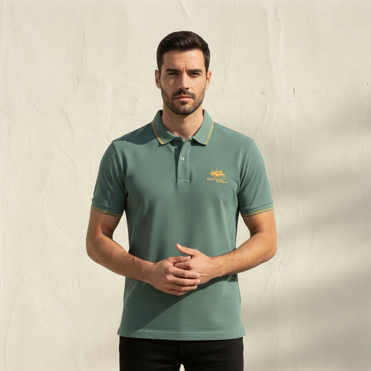 JOSEPH | Polo clásico de algodón con bordado exclusivo
