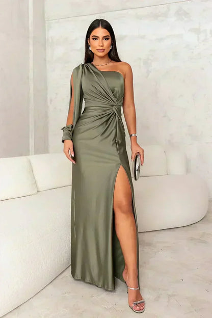 Renata™ | Vestido de noche asimétrico