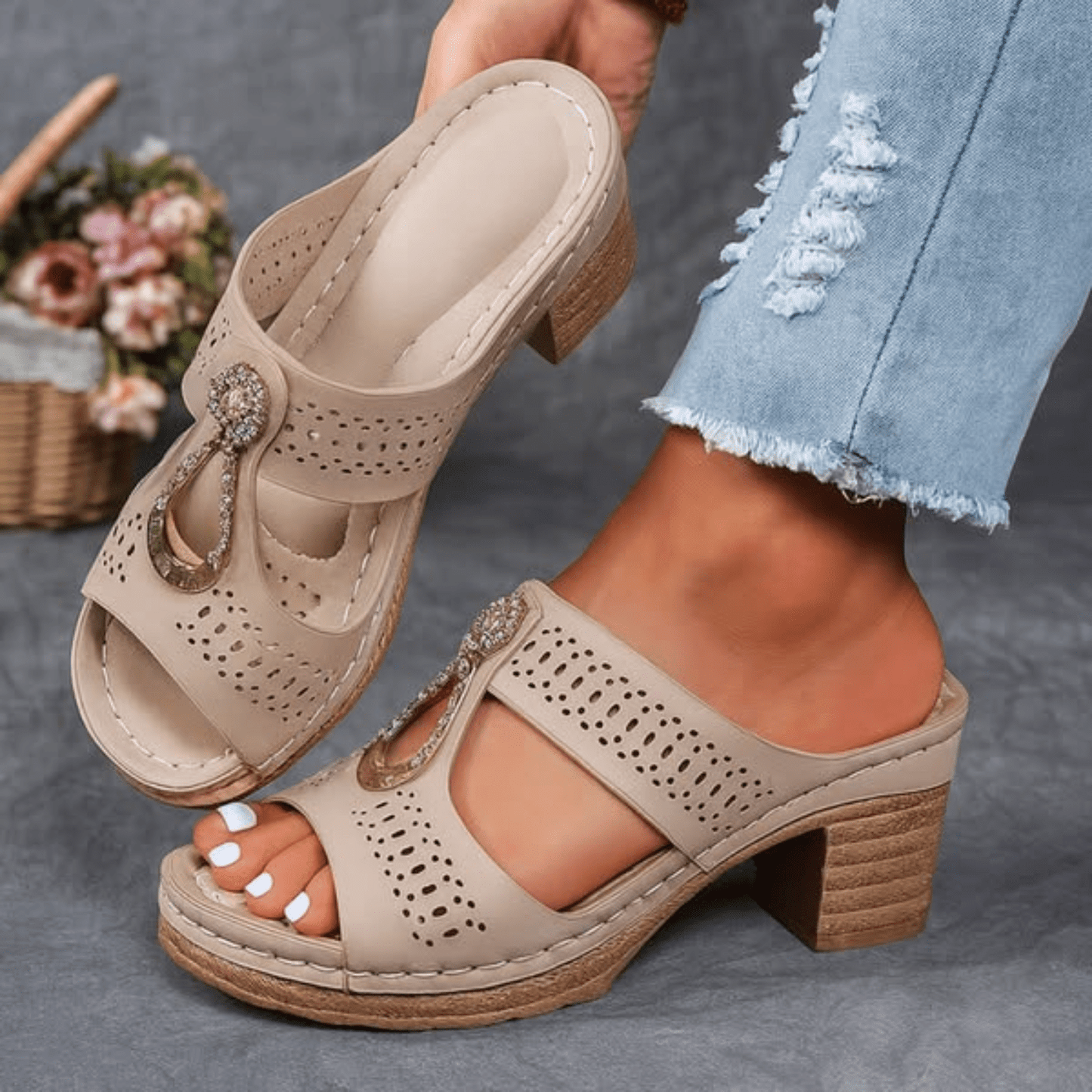 Isabel | Sandalias ortopédicas cómodas