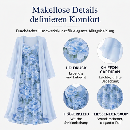 🌸👗Elegante conjunto de dos piezas con estampado floral para mujer: el look perfecto para las vacaciones de verano✨